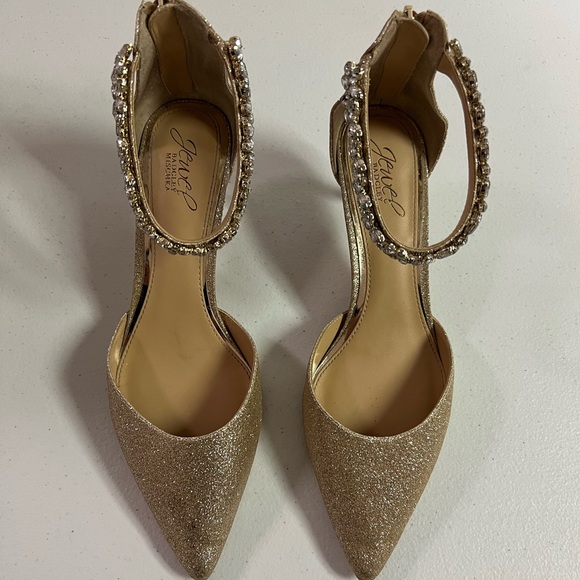 Jewel Badgley Mischka Women's Robles Evening Pumps - Picture 4 of 6